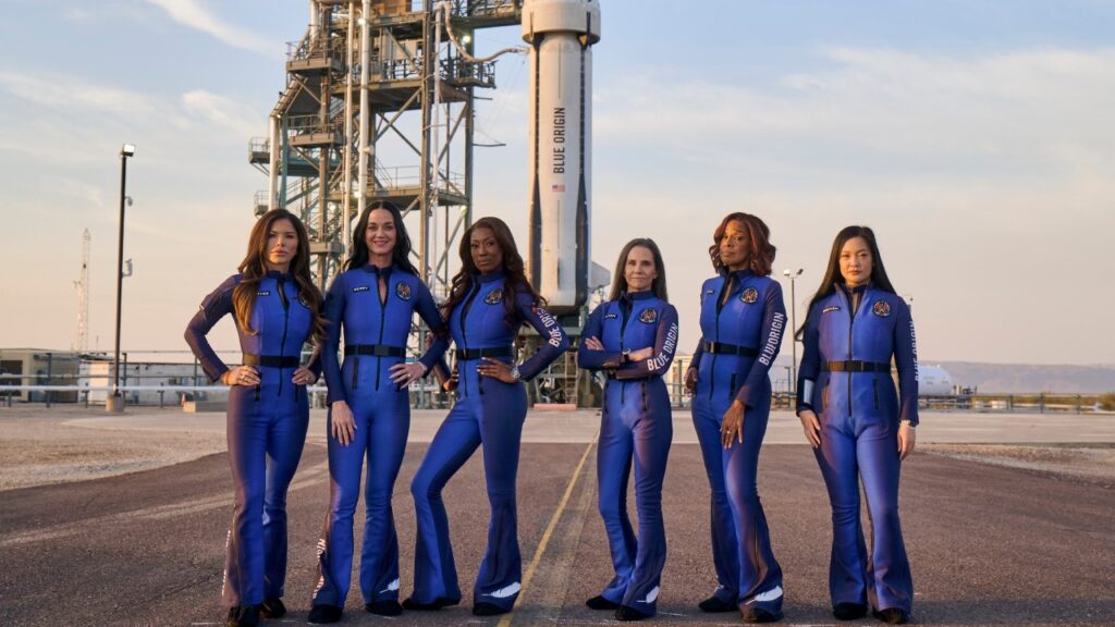 Viaje al espacio de Blue Origin