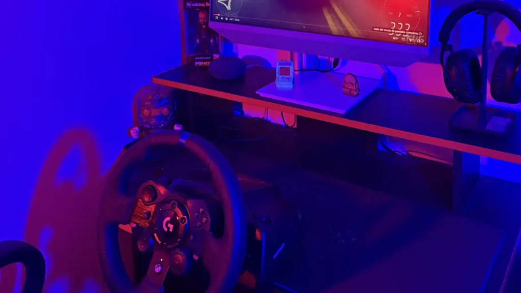 Volante-3-1024x576 Probamos el Logitech G923 y sí, sentimos cada curva como si fuera real