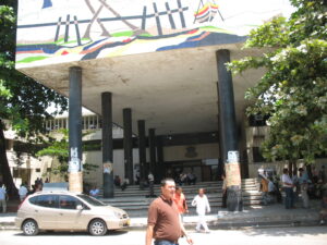 Edificio de la antigua Alcaldía de Barranquilla en 2008; fotografía de referencia urbana, no muestra el GovCamp de 2026