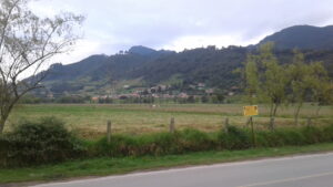 Paisaje rural de Tabio, Cundinamarca, en agosto de 2017; fotografía temática sin identificación de redes del programa