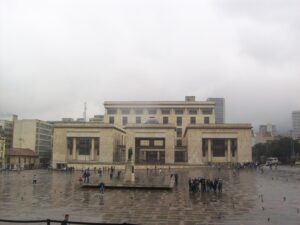 Palacio de Justicia en Bogotá, foto de Baiji del 12 de agosto de 2011; imagen temática