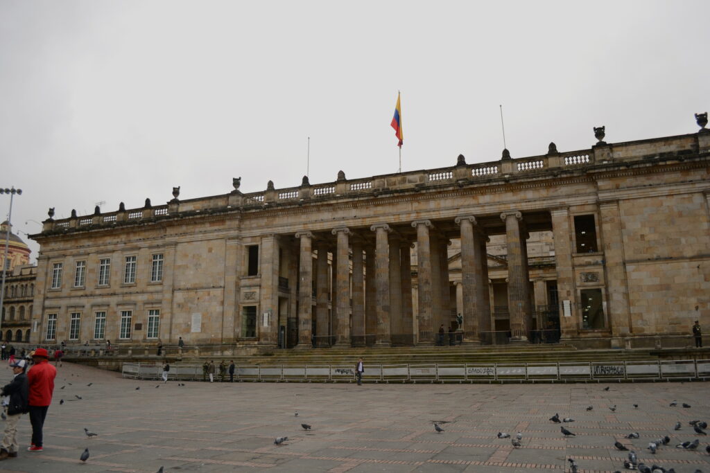 Capitolio Nacional en Bogotá, fotografía de archivo de Lizeth.Riano del 12 de septiembre de 2012