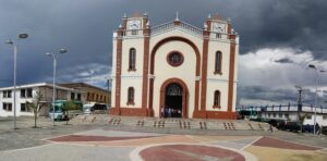 Iglesia de El Tambo, Cauca, en fotografía de archivo de 2014; referencia geográfica que no muestra el operativo