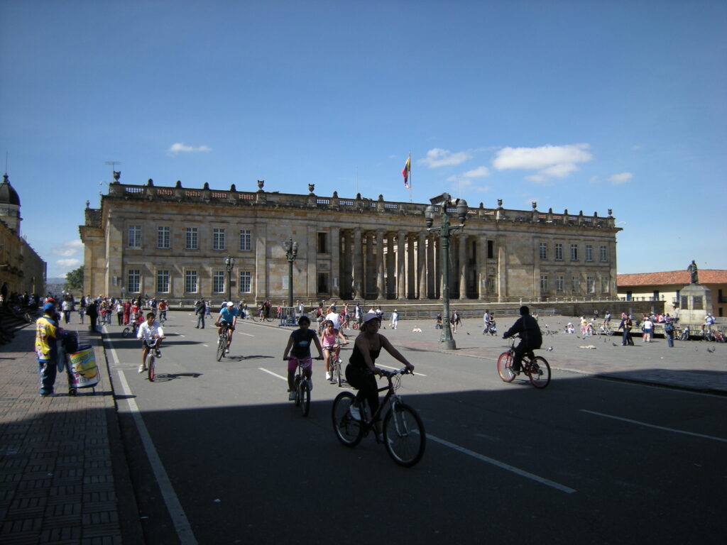 Capitolio Nacional en Bogotá, fotografía de archivo del 22 de febrero de 2009