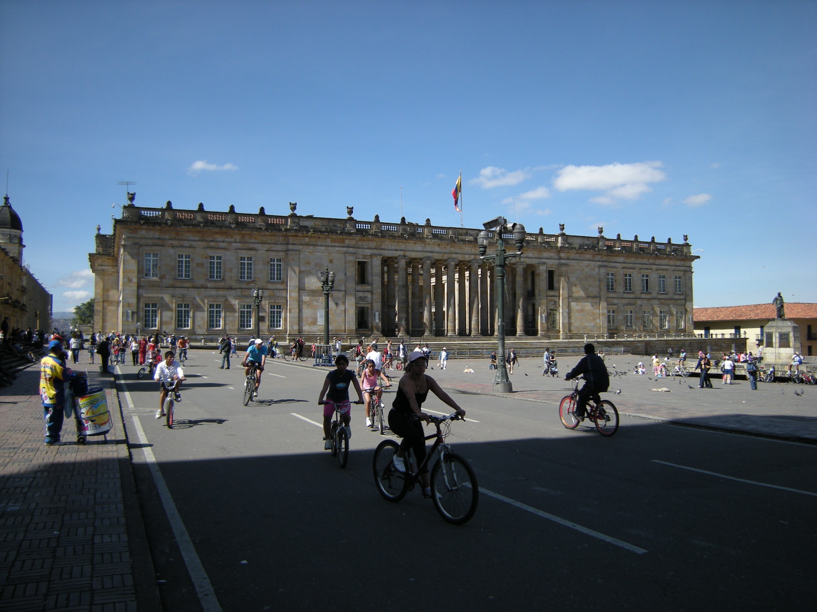 Capitolio Nacional en Bogotá, fotografía de archivo del 22 de febrero de 2009