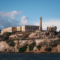 Panorámica de la Prisión de Alcatraz, en Estados Unidos.