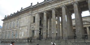 Capitolio Nacional en Bogotá, foto de archivo de Coronades03, enero de 2011.