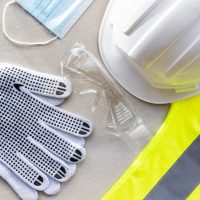 top-view-safety-construction-helmet-medical-mask