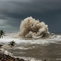Costa pacífica de Colombia en riesgo de tsunami